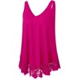 thumbnail image 2 of HSHDLDF Plus Size Swing Lace Flowy Tank Top for Women, 2 of 6