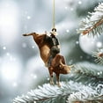 thumbnail image 4 of Personalized Bull Riding Christmas Ornament, Rodeo Christmas Ornaments, Custom Bull Rider Ornament, Cowboy Ornaments 2024, Cowboy Gift for Cowboy Western Christmas Tree Hanging Gifts Xmas Decor (Br1), 4 of 8