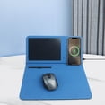 thumbnail image 4 of Wireless Charging Mouse Pad Multifunctional Leather Mouse Pad With Electronic LCD Writing Tablet Cell Phone Stand 15W Wireless Charger, 4 of 4
