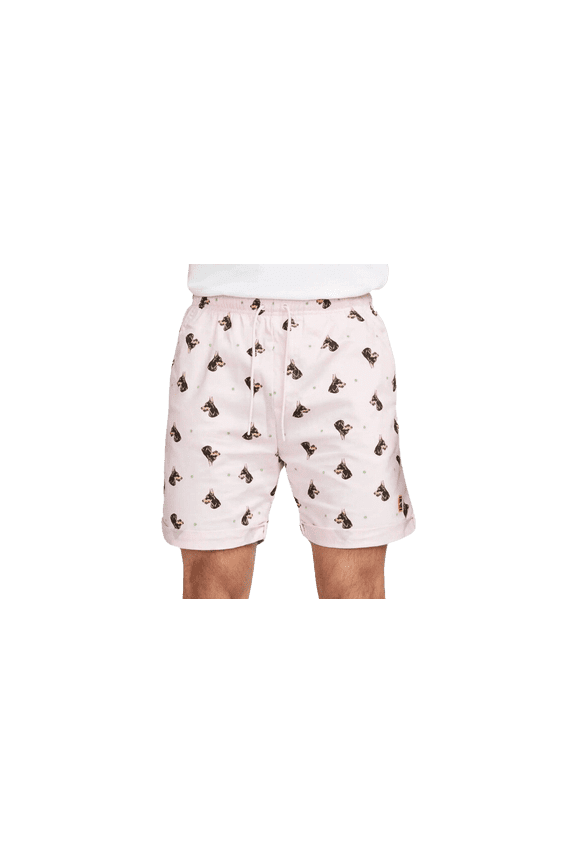 MENS Court Mens Dri-fit Heritage Printed Short "PINK FOAM" DQ4581 663 DQ4581 663 from Stadium Goods