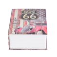 thumbnail image 3 of Creative Book Safe Box Caja De Almacenamiento De Colección De Joyas De Dinero Con Cerradura De Combinación (Route 66) Scienceny EL007274-00, 3 of 6