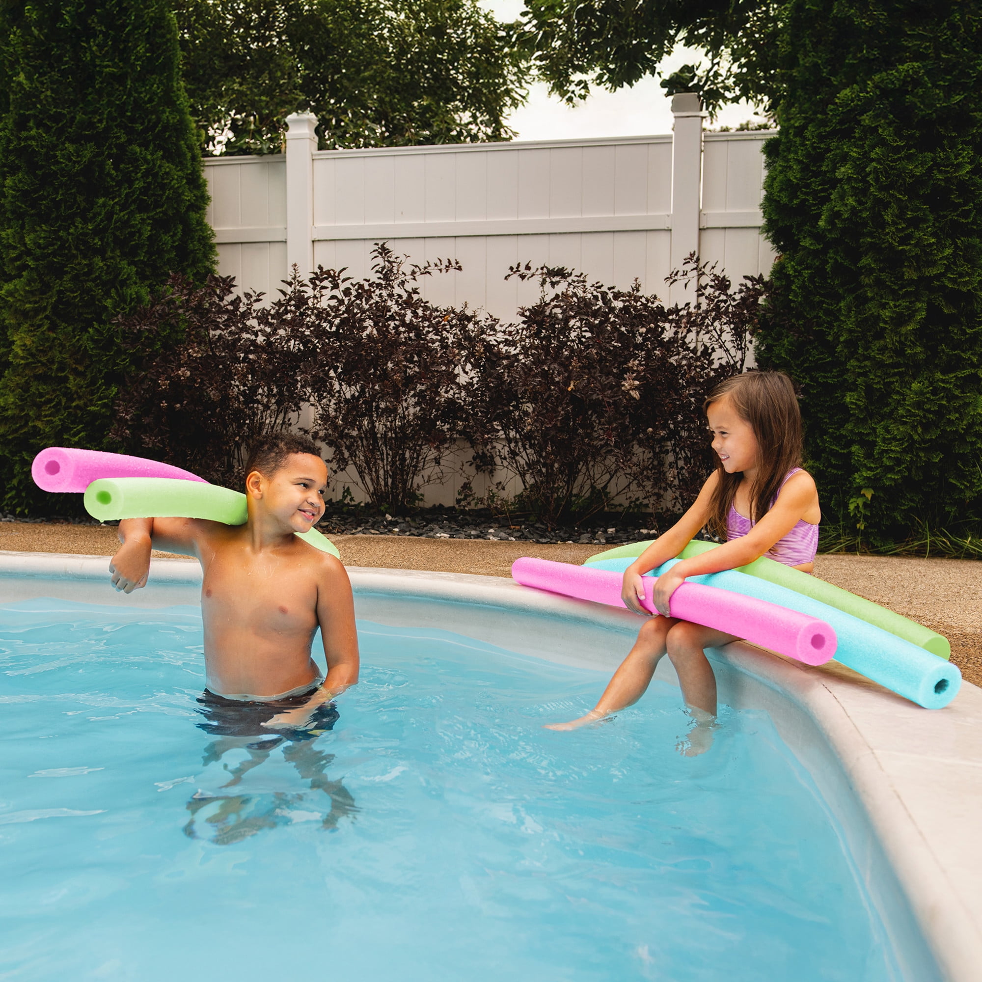 Big Joe Swim Pool Noodle (Single Unit), Green, 50 inches long, 2.25 inches wide