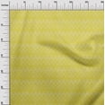 thumbnail image 3 of oneOone Cotton Cambric Yellow Fabric Chevron Quilting Supplies Print Sewing Fabric By The Yard 42 Inch Wide, 3 of 4