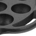 thumbnail image 3 of Minkissy 1PC Cast Iron Pancake Pan Black Thickened Cooking Practical Restaurant, 3 of 4