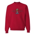 thumbnail image 2 of Wild Bobby, Ford Cobra Powered Honeycomb Grill, Cars and Trucks, Unisex Crewneck Graphic Sweatshirt, Red, 4X-Large, 2 of 4