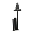 thumbnail image 1 of Village Wrought Iron PT-A-10 Lighthouse Paper Towel Holder, 1 of 2