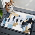 thumbnail image 3 of 2x3 Ft Entryway Area Rug, Modern Canvas Kitchen Rug Runner Washable Floor Mat, Abstract Oil Painting Art Non Slip Indoor Door Mat Throw Carpet for Bathroom Living Room Bedroom, 3 of 8