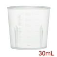 thumbnail image 2 of Unique Bargains Graduated Measuring Cup Labs PP Plastic Beakers 30ml 20pcs, 2 of 5