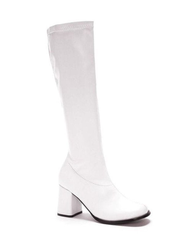 WHITE PATENT GOGO BOOT-9 - Walmart.com 