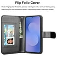 thumbnail image 4 of Takfox Galaxy S25 FE 5G Case,for Samsung Galaxy S25 FE 6.7" Wallet Phone Case,Takfox PU Leather Magnetic Detachable Card Holders Shockproof Kickstand Protective [Flip Folio Cover] Black, 4 of 8