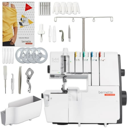 Bernette B44 FUNLOCK Overlock Sewing Machine Bundle