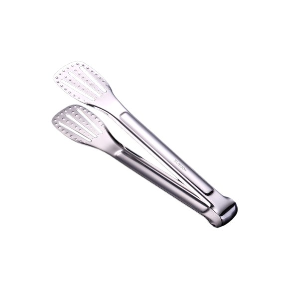 ESTONE Stainless Steel Steak Clip BBQ Barbecue Salad Serving Tongs Gripper Bread Pizza Clamp Kitchen Utensil Tools