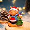 thumbnail image 2 of Abbracc Christmas Candle Decoration Multi- Room Candle Unscented Decorative Home Bedroom Office Tea Candle Birthday Gift Photo Props - Christmas Tree Elk, 2 of 9
