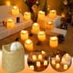 thumbnail image 4 of LED Candle Lights Set of 6 | Realistic Flame Effect | Battery Powered | Flickering Flameless Candles | Safe & Energy-Saving | Indoor Outdoor Decor | Durable Plastic | 4.53x2.95x1.81 in | No Smoke, 4 of 6