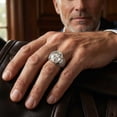 thumbnail image 5 of Pompeii Men's Pinkie Horse Lucky Diamond Ring Gold Lab Grown (F/G,VS1-VS2), 5 of 6