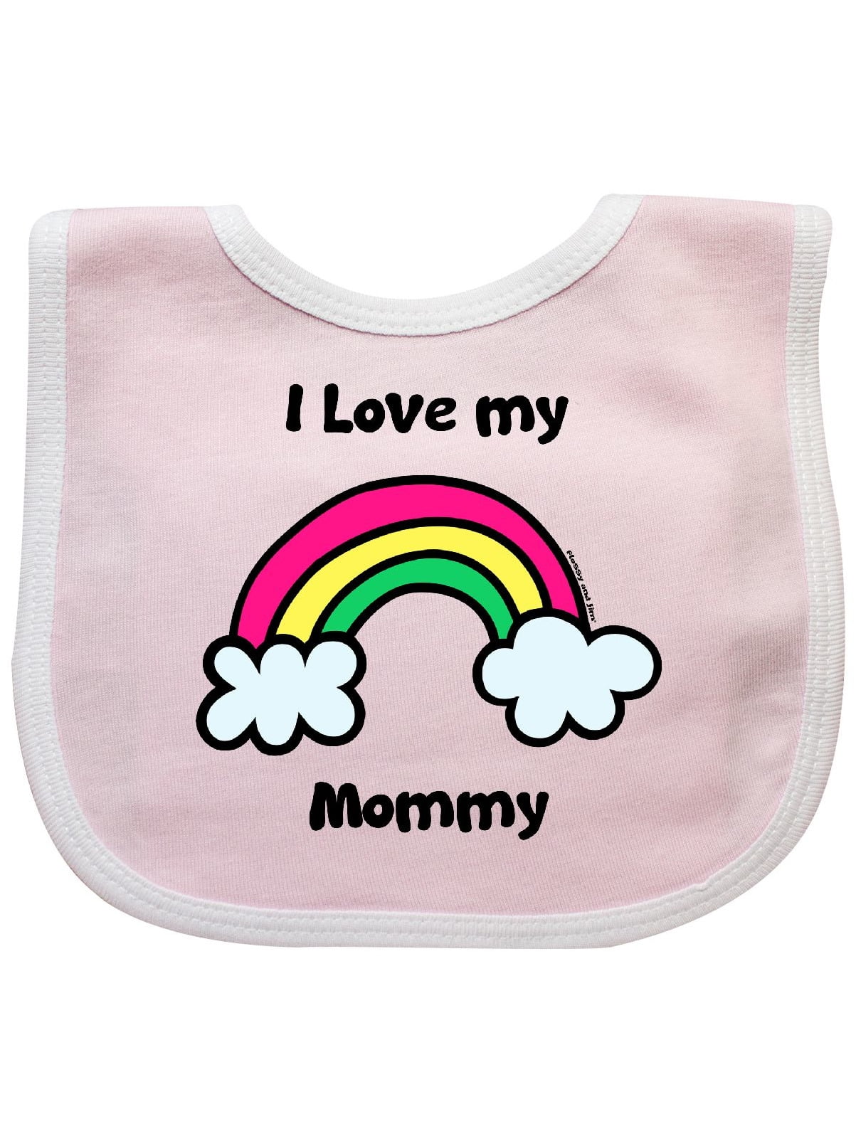 I Love my Mommy Baby Bib
