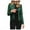 Green, variant on LYXSSBYX Womens Long Sleeve Dress Hot Sale Clearance Women Ladies Lapel Motor Jacket Coat Zip Biker Short Punk Cropped Tops