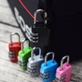 thumbnail image 4 of tooloflife Lock Travel Smart Combination Lock 3 Digit Lock Wardrobe Suitcase Luggage Lockers 6 Color Choice, 4 of 4