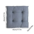thumbnail image 3 of sruoe Seat Cushion, Indoor Seat Cushions, Seat Pads for Kitchen Chairs, Floor Cushion, Square Washable Breathable Cushions, Seat Pads for Chairs, Home, Dining, Kitchen, 3 of 6