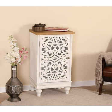 Accent Cabinet Console Table Decorative Sideboard Buffet Storage Cabinets White