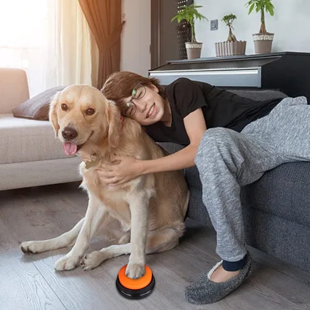 SPOORYYO Pet Communication Button Training Talking Toy Voice Sound Box for Dogs, Enhanced Interaction and Behavioral Training
