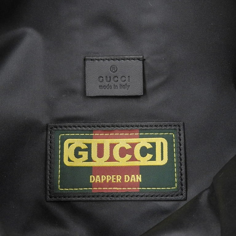 Pre Owned GUCCI x DAPPER DAN Waist Bag Pouch 536416 525040 Body Like New