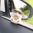 thumbnail image 4 of Niusricy Car Interior Decorations, Car Dashboard Decorations, Cute Foodie Hamster Shapes, Car Decorations, Home Decorations, 4 of 8