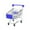 Dark Blue, variant on Jacenvly Christmas Ornaments Children Supermarket Mini Shopping Cart Mini Shopping Cart Mini Supermarket Shopping Cart Living Room Decor