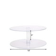thumbnail image 3 of Efavormart 2 Tier 18 inch Acrylic Crystal Glass Clear Cupcake Dessert Decorating Stand For Birthday Xmas Party Wedding, 3 of 11