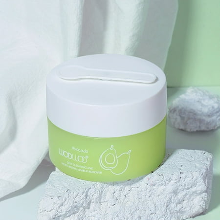 SDJMa Nourishing Cleansing Balm - Gentle Waterproof Makeup Remover - Waterless Oil Cleanser - Eye Makeup Remover - Vegan - Cruelty & Fragrance-Free (Avocado)