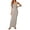 Grey, variant on ANINEO Womens Summer Dresses Casual Solid Color Casual Sleeveless Crew Neck Birthday Dress