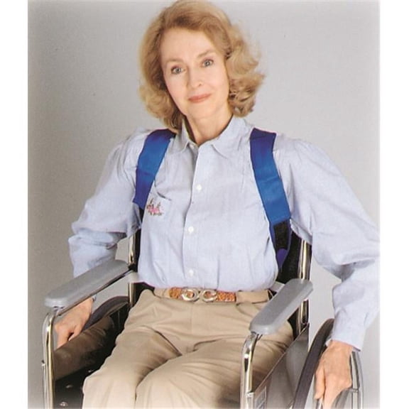 Skil-Care 610116 Wheelchair Posture Support with Red Loop - Medium & Large