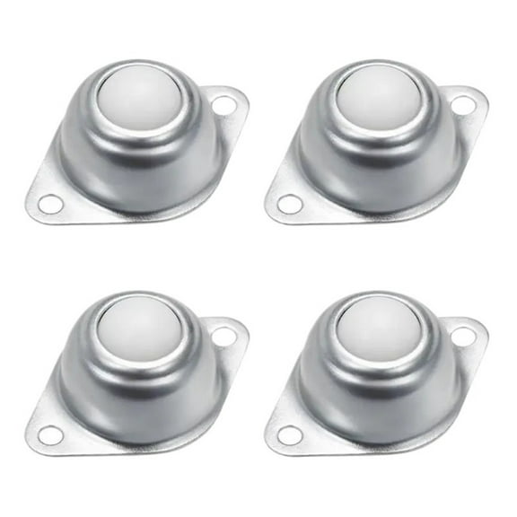 4PCS Universal Nylon Roller Ball Transfer Bearing Caster Round Bull Wheel For Processing System Accessories ,Wear-Resistant