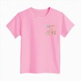 thumbnail image 6 of kpoplk Girls Graphic Short Sleeve T Shirts Kids Summer Oversized Tops Casual Crewneck Tees 5-14 Years(Pink,9-10 Y), 6 of 6