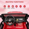 thumbnail image 4 of Shininglove 24V Battery Powered Ride-on Car with Remote Control, 4WD Powered Off-Road UTV Toy Car with LED Lights, MP3 & Back Storage(Red), 4 of 7