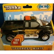 dubblebla tonka toughest minis lights & sounds - highway patrol pick-up