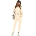 thumbnail image 2 of Uniexcosm Women’s Pajama Set Long Sleeve Top Pjs Lounge Sets with Pocket, 2 of 10