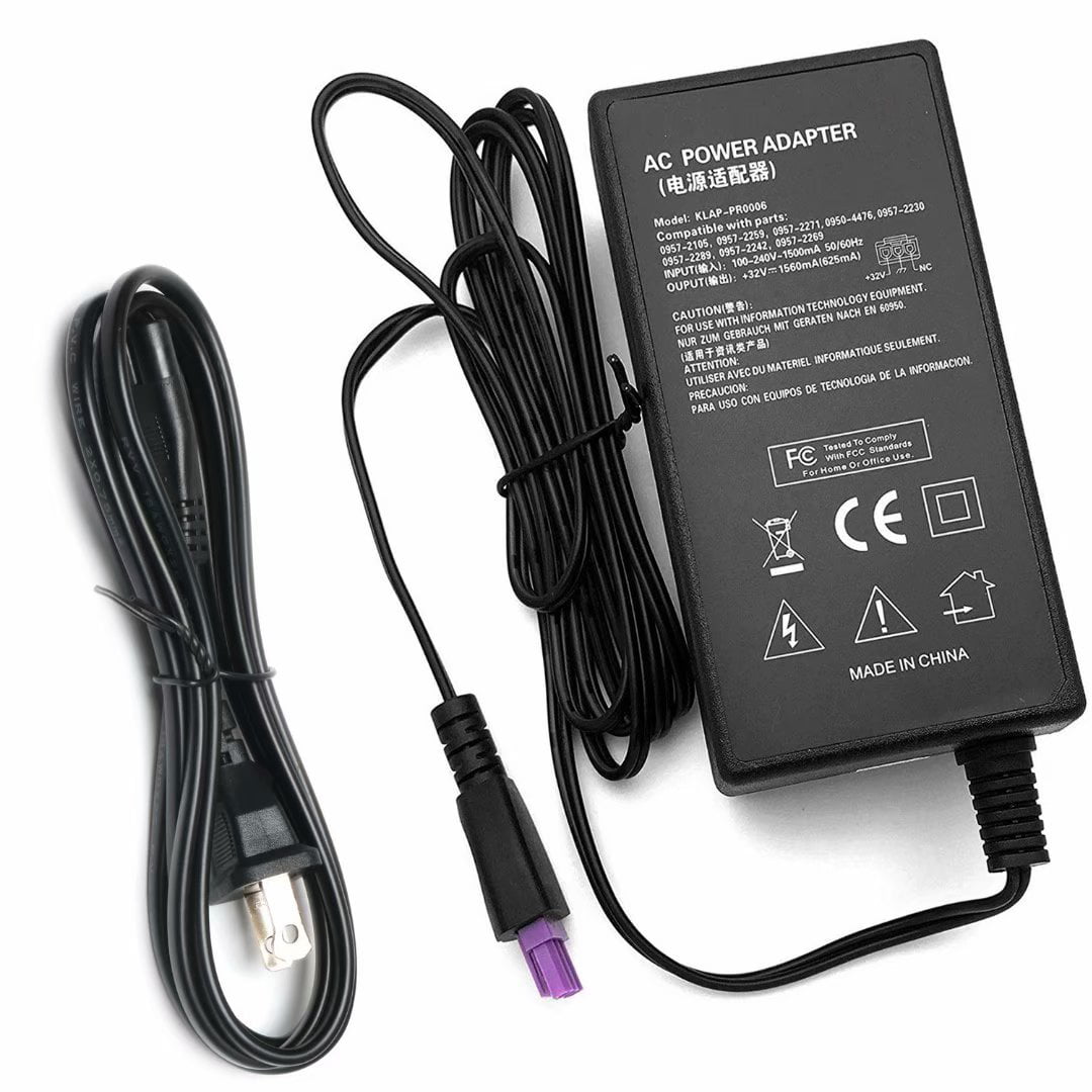 Required Power Cord Connect to The Wall SoDo Tek TM Power Cable for HP Deskjet F4235 All-in-One Printer 