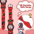 thumbnail image 6 of Kids Analog Watch 3D Cartoon Watch for Boys Girls Age 4-12 Waterproof Watch with Silicone Band Gift for Kids Age 4-12, 6 of 9