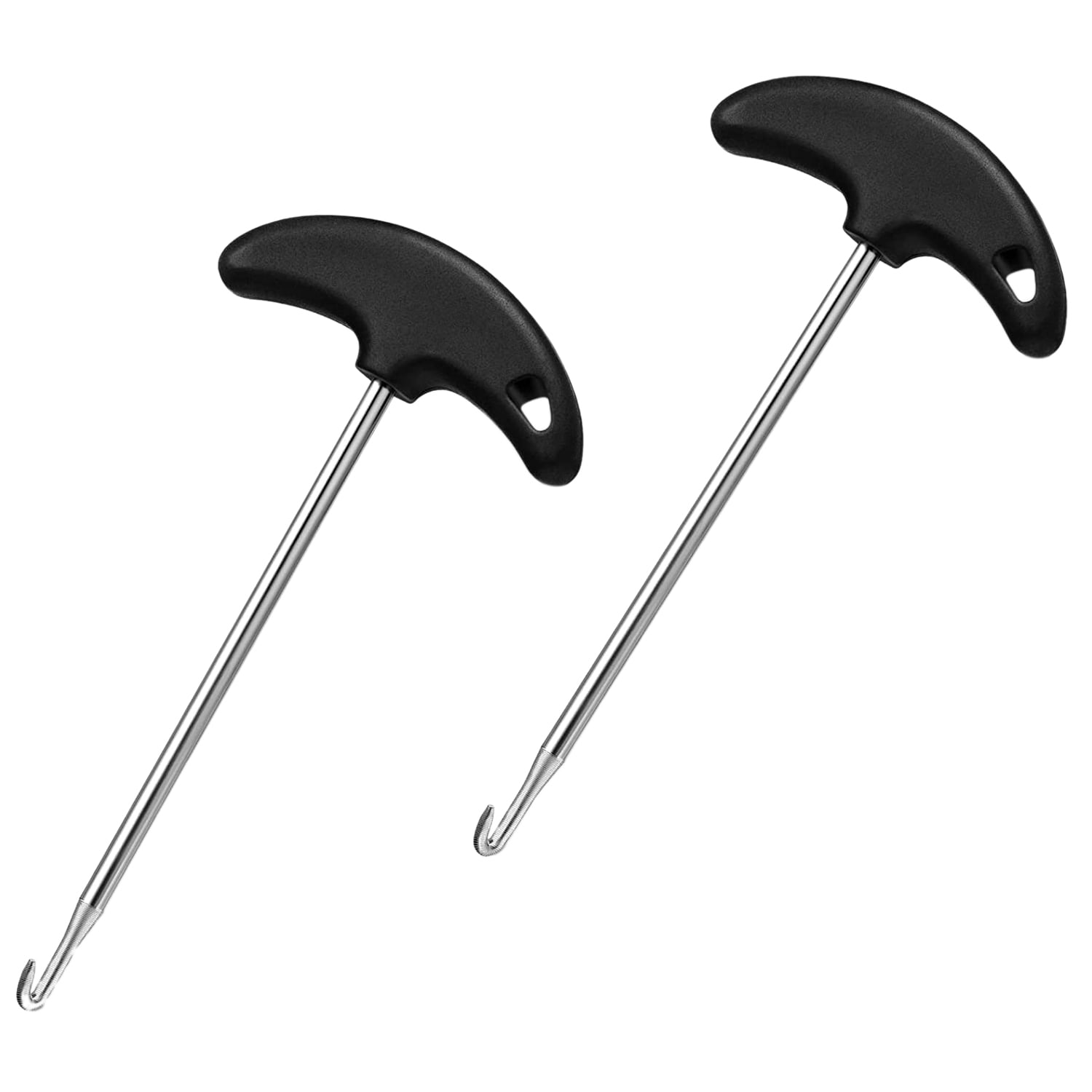 2Pcs Boot Hooks Boot Pullers Stainless Steel Boot Hooks Household Boot  Removers 