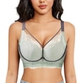 thumbnail image 2 of Comfortsoft Full-coverage Wirefree Bra Convertible Low Cut Underwire Bra High Impact Sports Bra Padded Bralette Wireless Bras, 2 of 3