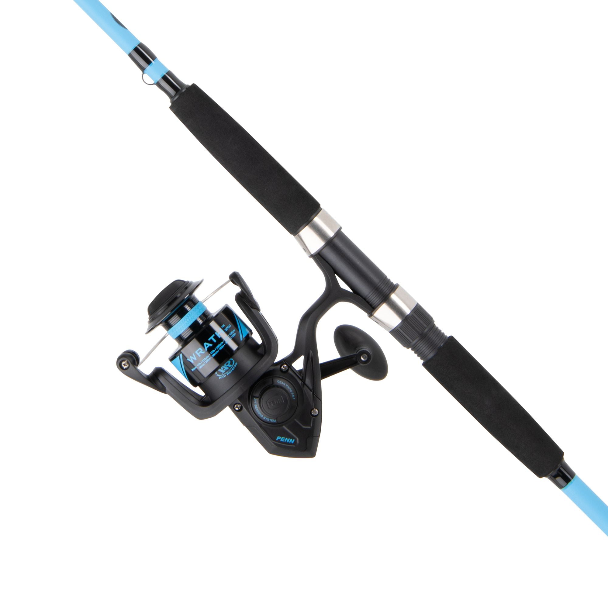 New Penn Wrath Spinning Fishing Rod  7ft 2pc 10ft All Models 