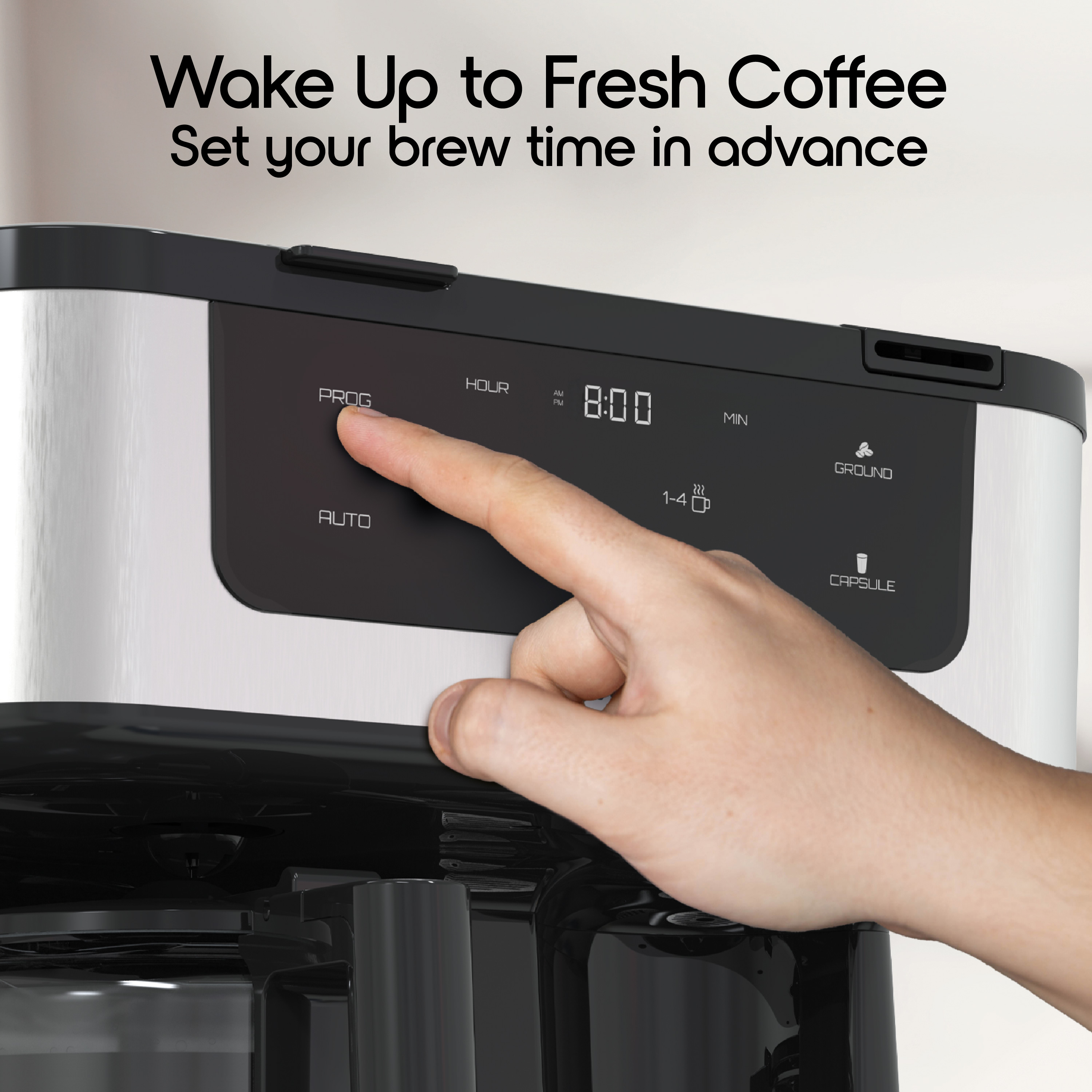 Savour Dual Coffee Maker with Single Serve photo 4