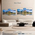 thumbnail image 3 of Elephant Stock Loch Duich Castle Wall Art - Horizontal Multi Panel Canvas - Living Room Wall Decor - Architecture Multi Panel - Blue And Green Decor - 74" x 37", 3 of 4