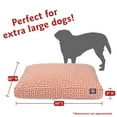 thumbnail image 3 of Majestic Pet | Towers Rectangle Pet Bed For Dogs, Removable Cover, Orange, Extra Large, 3 of 6