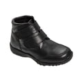 thumbnail image 1 of Zapato Botín Casual/Escolar Piel Negro Para Niño Cómodo negro 20 Incógnita 055N17, 1 of 4