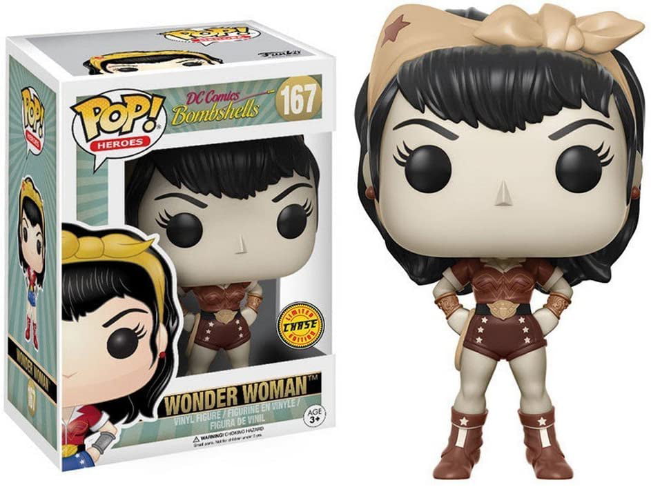 hartstochtelijk Verdachte auteur CHASE DC Bombshells Wonder Woman Funko Pop! Figure #167 - Walmart.com