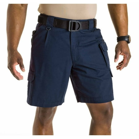 5.11 Mens Tactical Shorts - Men's Cotton Tactical Shorts, Fire Navy