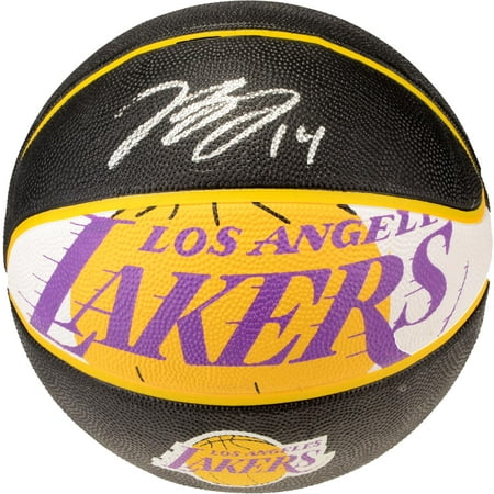 Autographed Basketball Photos - Brandon Ingram Los Angeles Lakers Autographed Lakers Logo Spalding Basketball - Fanatics Authentic Certified