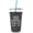Black, variant on Capital City Commerce Neoprene Iced Coffee Cup Sleeve, Insulated Cold Drink Holder with “Iced Coffee Made Me Do It” Print (Red)